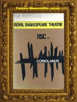 Stratford RSC Theatre – Coriolanus – 1967 – Helen Mirren