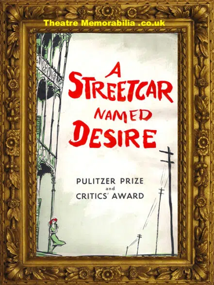 Street Car Named Desire Brochure 1948 Marlon Brando + Tandy