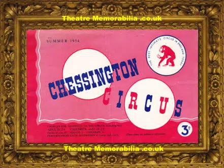 Surrey – Chessington Zoo Circus 1954