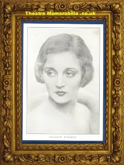 Tallulah Bankhead Postcard 1950’s
