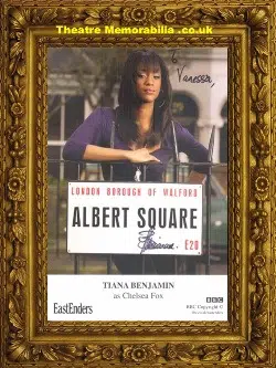 Tiana Benjamin Autograph Signed – Eastenders Chelsea Fox