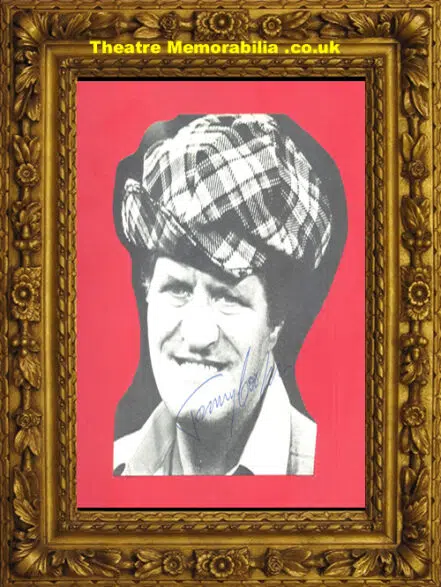 Tommy Cooper Autographed Picture