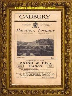 Torquay Pavilion Theatre – Bird In Hand – 1928