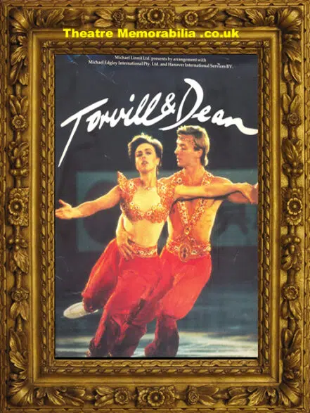 Torvil & Dean World Tour Ice Skating Preogramme 1980’s