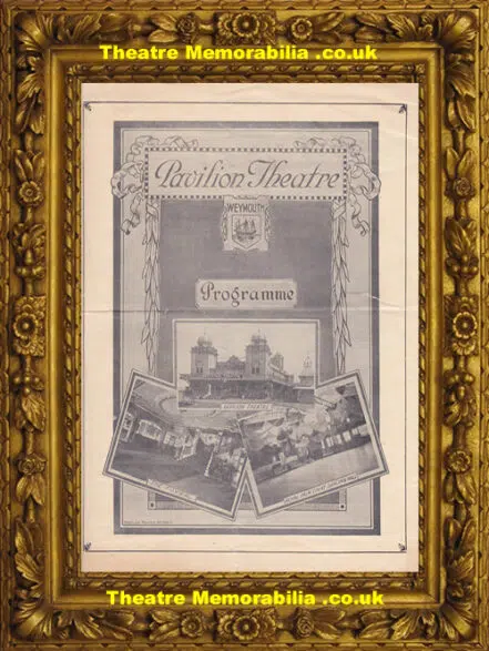 Weymouth Pavilion Theatre – No No Nanette – 1927
