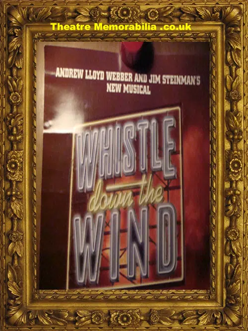 Whistle Down The Wind - Aldwych Theatre Poster 1996