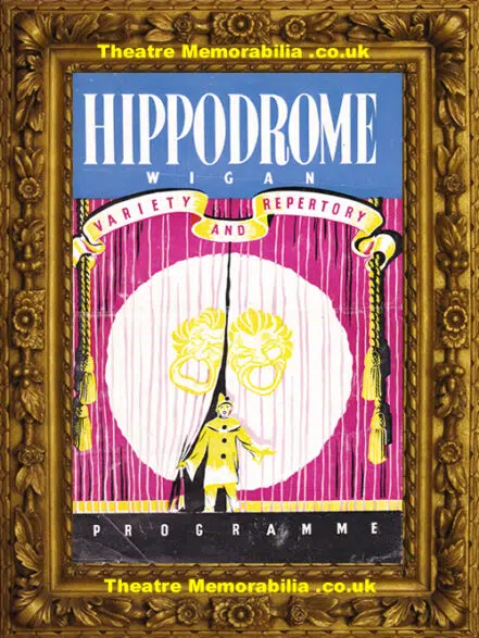 Wigan Hippodrome Theatre – Variety Show – 1954 Multi Autographs