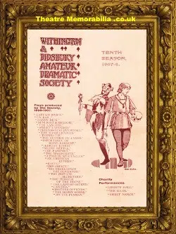 Withington Didsbury Amateur Dramatic Society – The Times – 1908