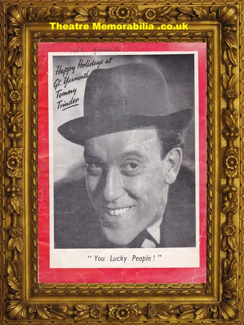 Yarmouth Windmill Theatre - Tommy Trinder - 1955