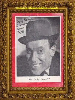 Yarmouth Windmill Theatre – Tommy Trinder – 1955