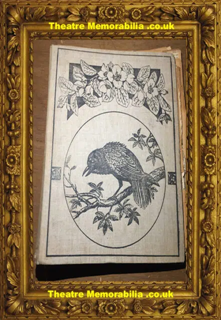1800s Antique Theatre Scrap Book – Multi Programmes + Articles