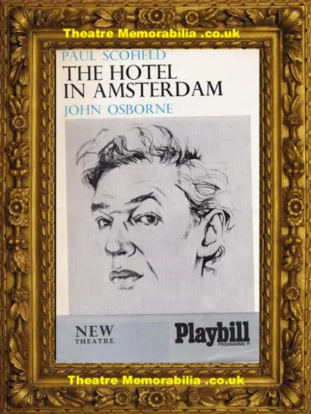 London New Theatre – Hotel In Amsterdam – 1968