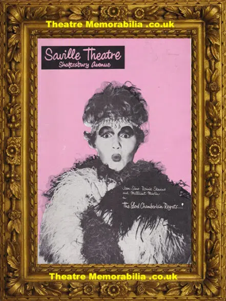 London Saville Theatre – Lord Chamberlain Regrets 1961 Joan Sims