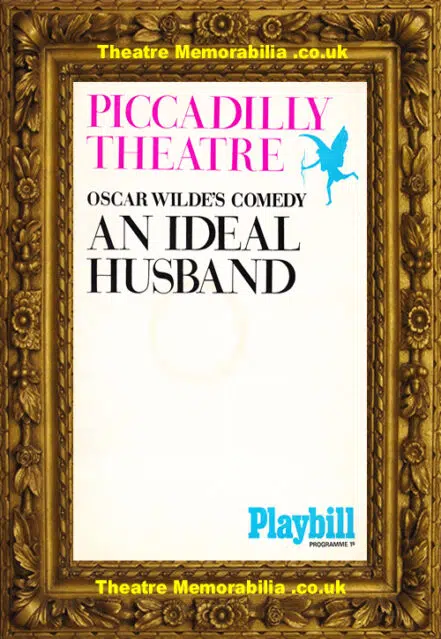 London Piccadilly Theatre – An Ideal Husband – 1966