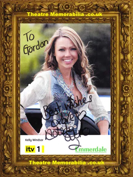 Adele Silva Autograph Signed Picture – Emmerdale