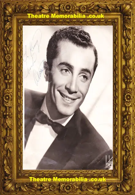 Al Martino Autograph Signed Autographed Picture Photograph 1950s