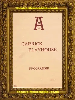 Altrincham Garrick Playhouse Theatre – Quiet Wedding – 1930s