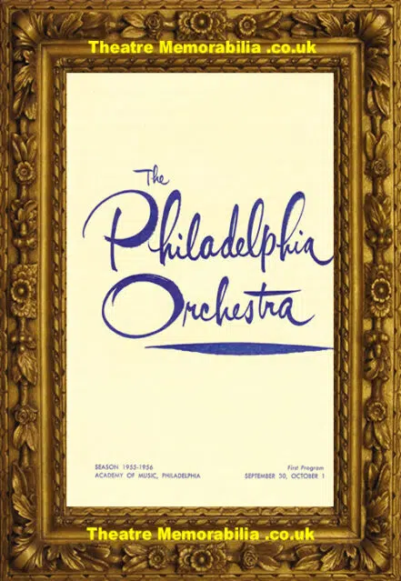 America Philadelphia Academy Of Music Orchestra – 1955