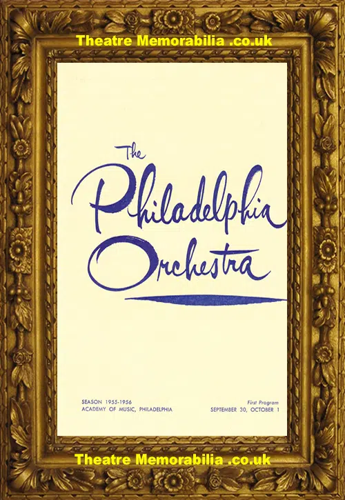 America Philadelphia Academy Of Music Orchestra - 1955