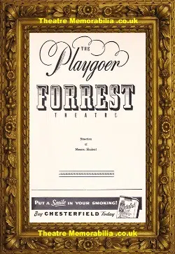 America Philadelphia Forrest Theatre – The Seven Year Itch 1955