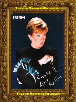 Anne Robinson Autograph Signed Picture – BBC Weakest Link