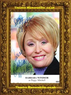 Barbara Windsor Autograph Signed Picture – Eastenders
