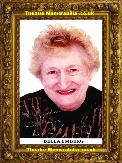 Bella Emberg Autograph Signed Picture – Benny Hill Show