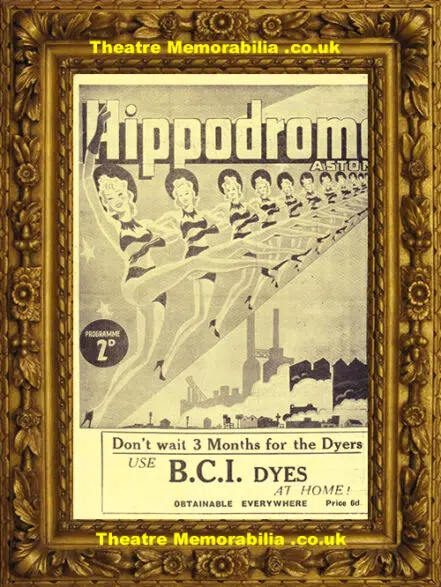 Birmingham Aston Hippodrome Theatre – Cheerful Days – 1940s Auto