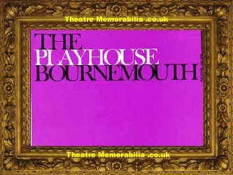 Bournemouth Playhouse Theatre – Relative Values – 1973