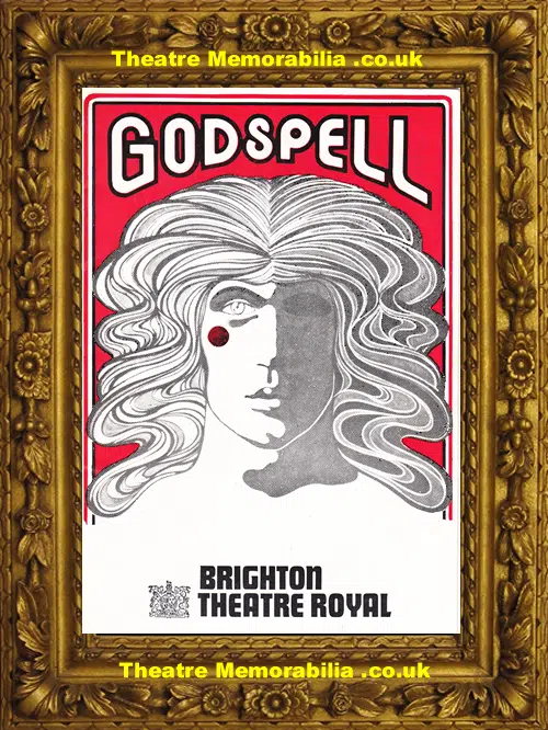 Brighton Theatre Royal - Godspell - 1972 - Jess Conrad