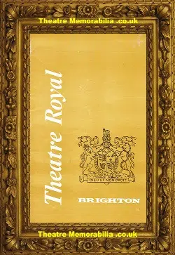Brighton Theatre Royal – Ivanov 1965 – John Gielgud