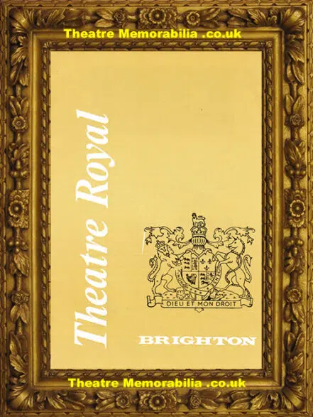 Brighton Theatre Royal – Reunion In Vienna – 1972