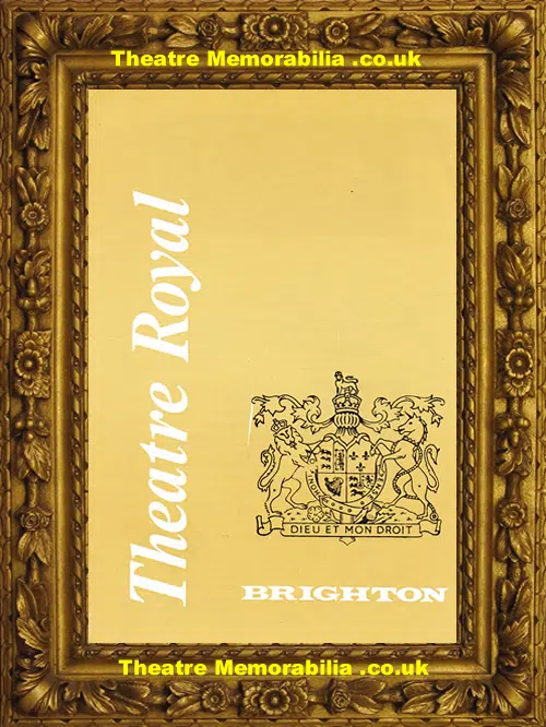 Brighton Theatre Royal - Reunion In Vienna - 1972