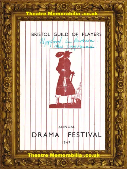 Bristol Guild Of Players Drama Festival 1947