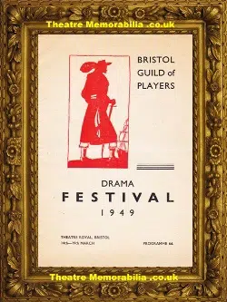 Bristol Guild Of Players Drama Festival 1949