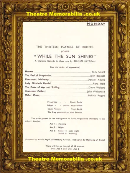 Bristol Guild Of Players Drama Festival 1947 – Plus EXTRAS !