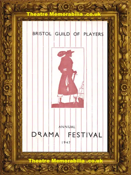 Bristol Guild Of Players Drama Festival 1947