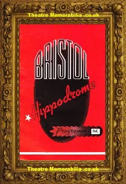 Bristol Hippodrome Theatre – Annie Get Your Gun – 1959