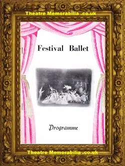 Bristol Hippodrome Theatre – Festival Ballet – 1950s – A Markova