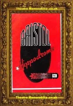 Bristol Hippodrome Theatre – Free As Air – 1957 Leonard Rossiter