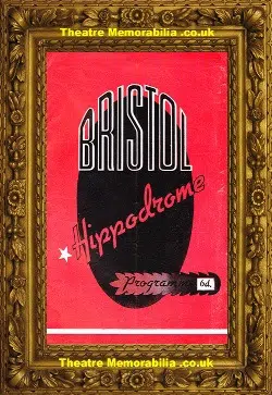Bristol Hippodrome Theatre – Free As Air – 1958 – Len Rossiter