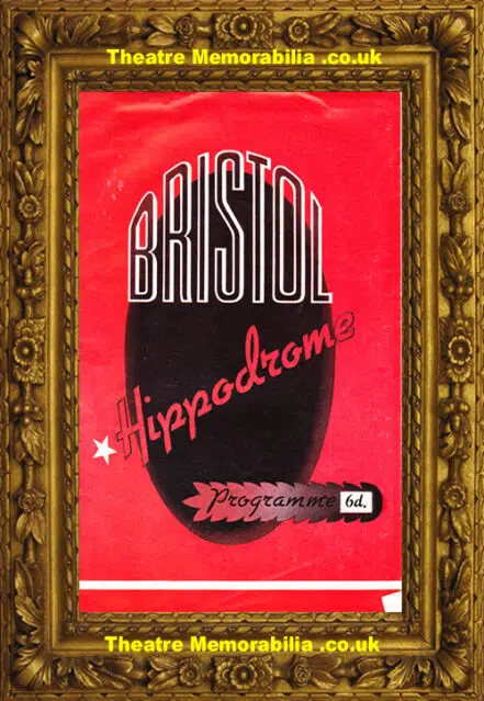 Bristol Hippodrome Theatre – No Time For Sergeants – 1958