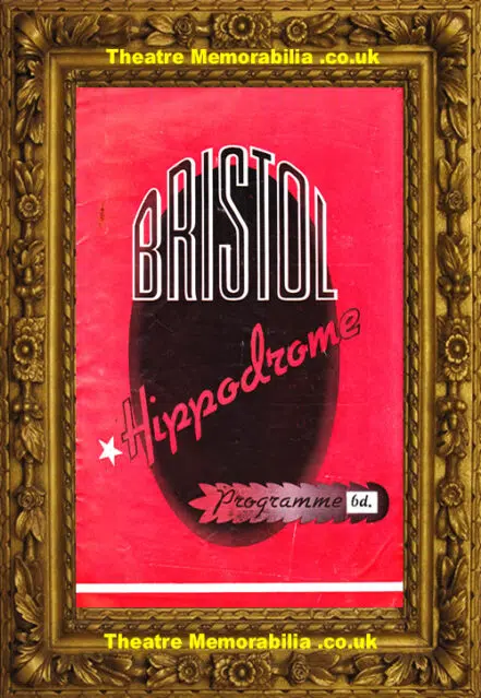 Bristol Hippodrome Theatre – Romeo And Juliet – 1956