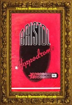 Bristol Hippodrome Theatre – Romeo And Juliet – 1956