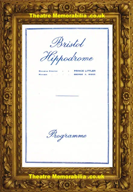Bristol Hippodrome Theatre – Skylights – 1946