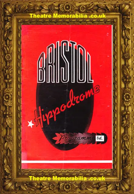 Bristol Hippodrome Theatre – The Barber Of Seville – 1957