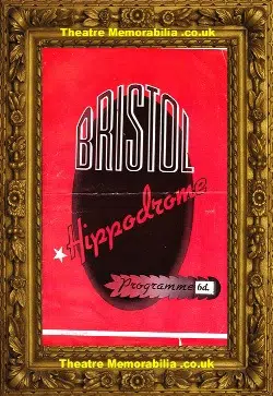 Bristol Hippodrome Theatre – The Marriage Of Figaro – 1956