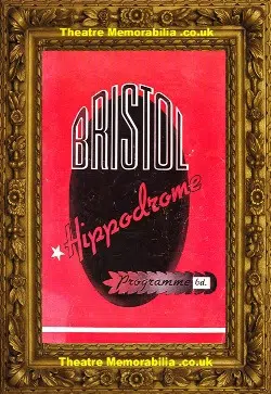 Bristol Hippodrome Theatre – The Mikado – 1957