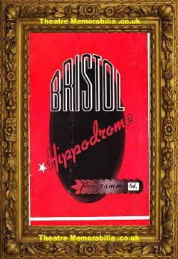 Bristol Hippodrome Theatre – The Gondoliers – 1957