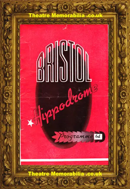 Bristol Hippodrome Theatre – Witness For The Prosecution – 1955